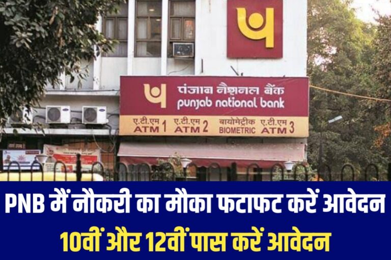 PUNJAB NATIONAL BANK RECRUITMENT : पंजाब नेशनल बैंक में 11200 चपरासी, क्लर्क पदों पर भर्ती, जानें पूरी प्रक्रिया