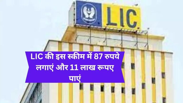 रोजाना 87 रुपये जमा करें और मैच्योरिटी पर पाएं 11 लाख की रकम, LIC का महिलाओं के लिए खास प्लान